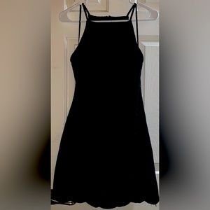 FOREVER21 large black mini dress